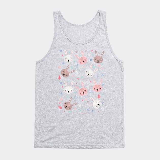 Cute bunnies Tank Top by Aversome